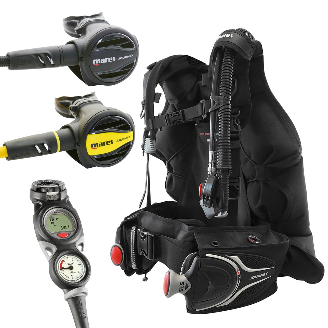 Mares Journey Package with Mission Puck 3 Console