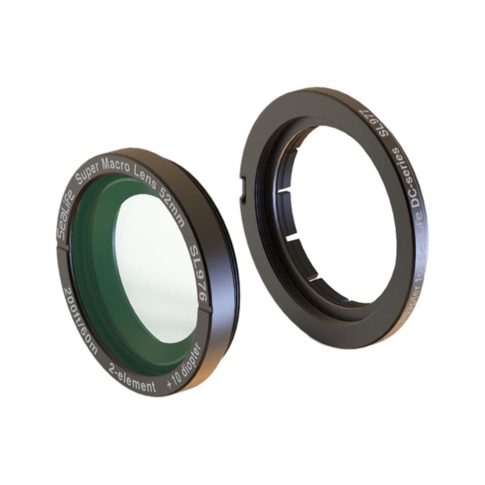 SeaLife Super Macro Lens with 52mm Thread Adapter for DC-Series Cameras