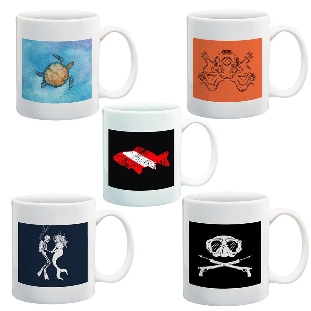 Dive Themed Coffee Mug